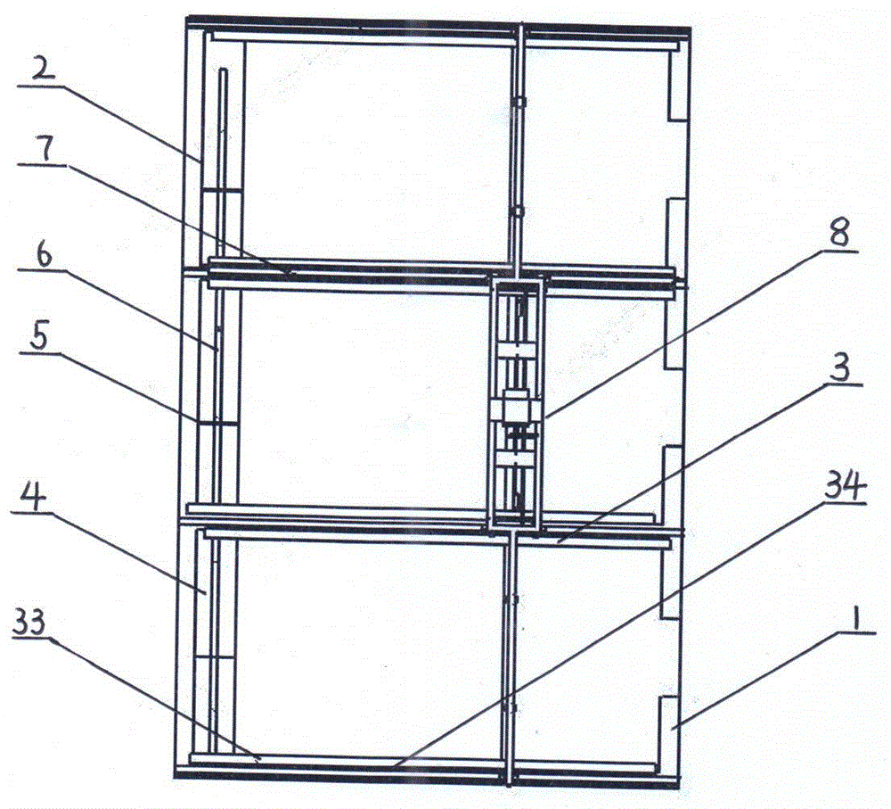 A reciprocating self-propelled mechanical manure scraper