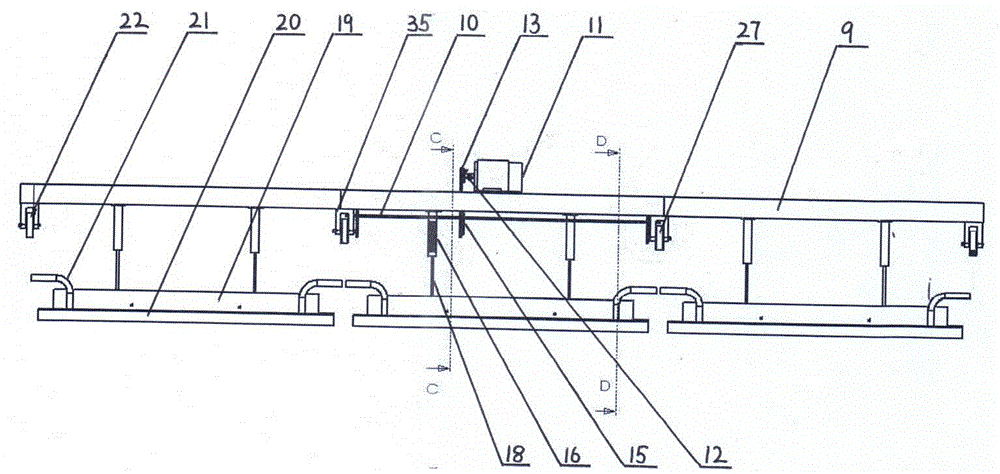 A reciprocating self-propelled mechanical manure scraper