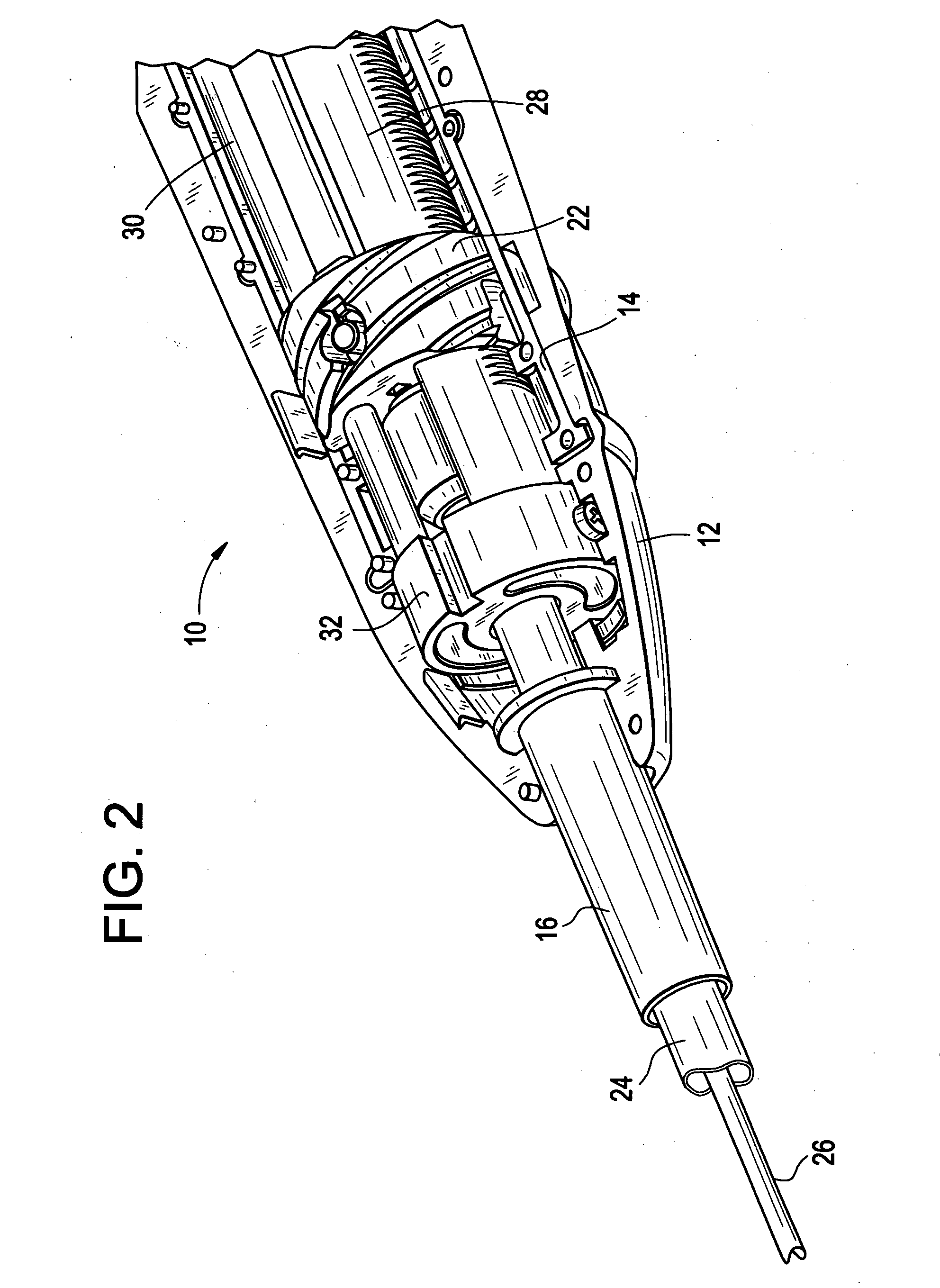 Handle system for deploying a prosthetic implant