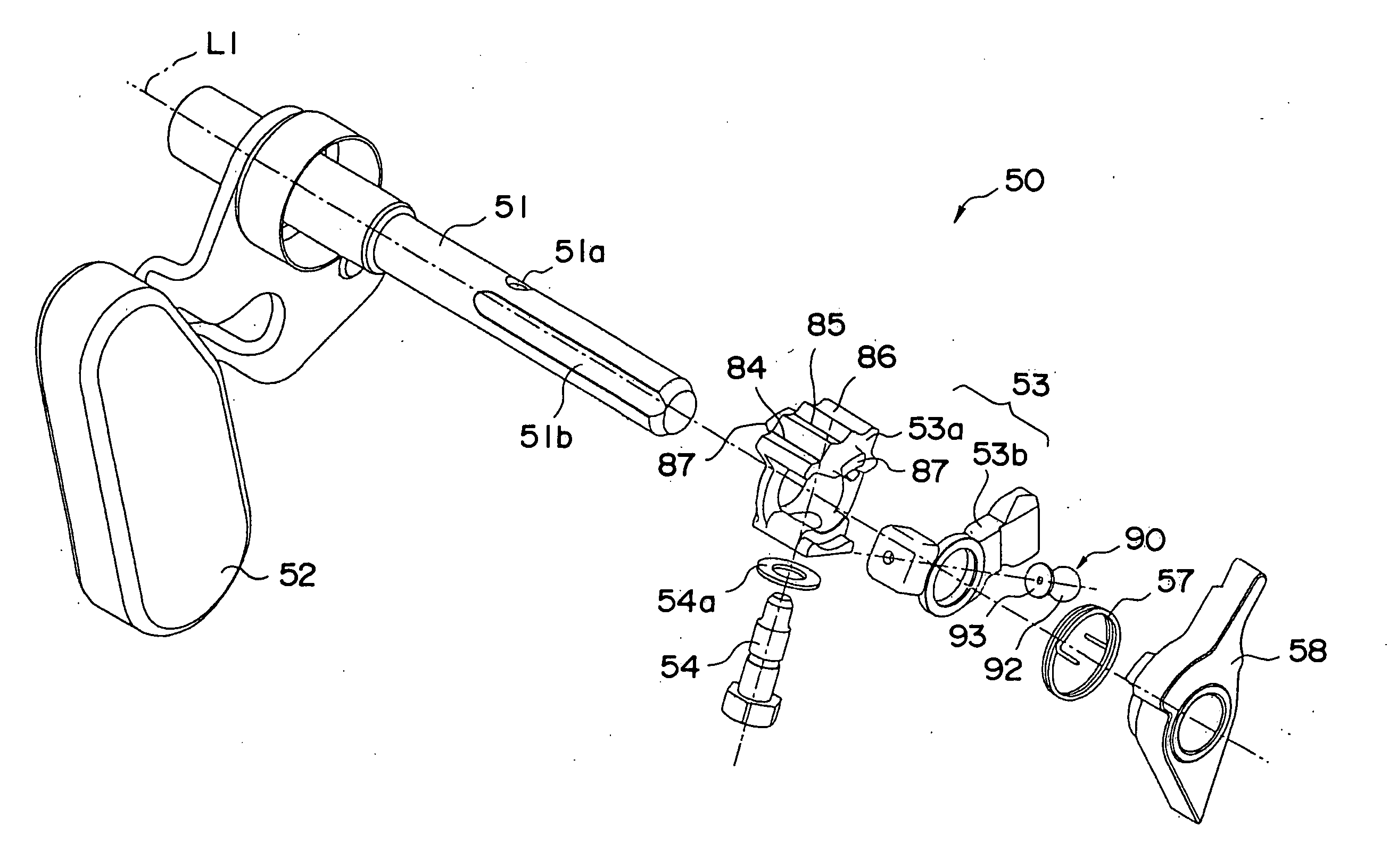 Gear-shifting device for manual transmission