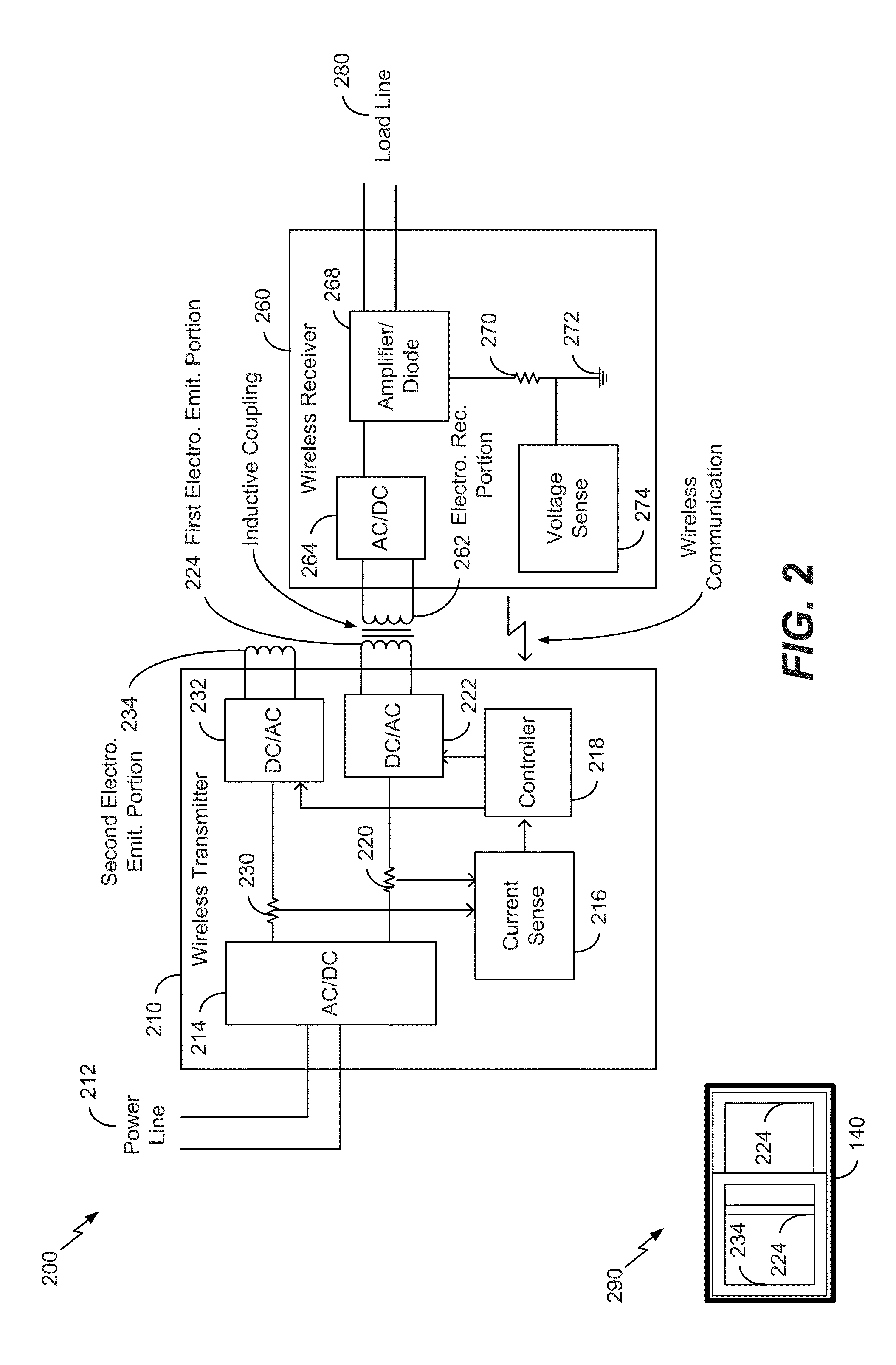 Wireless power transmitting device