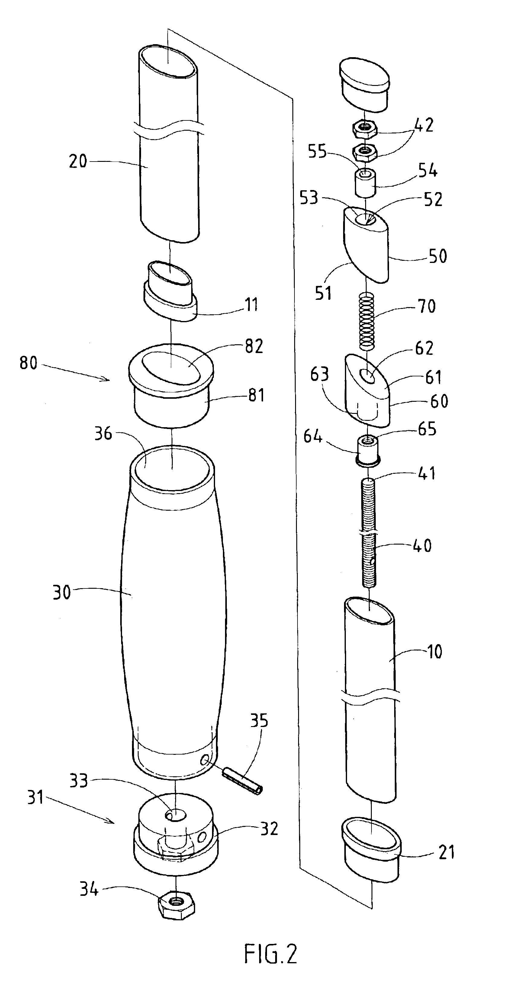 Locating structure of expandable oval handles of garden shears