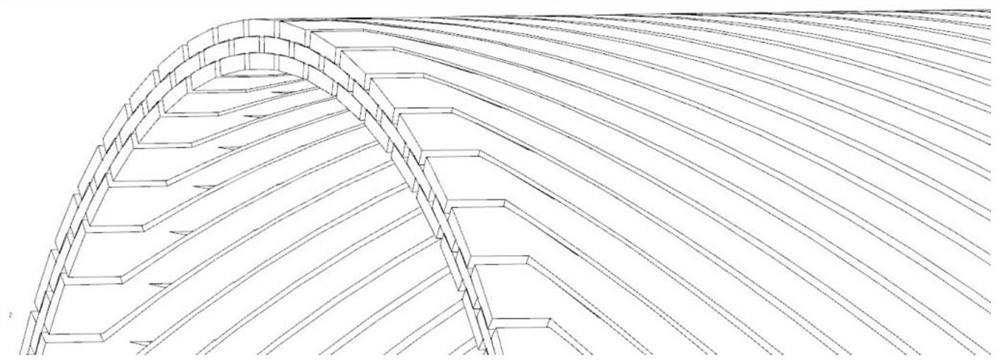 Contact finger sealing structure