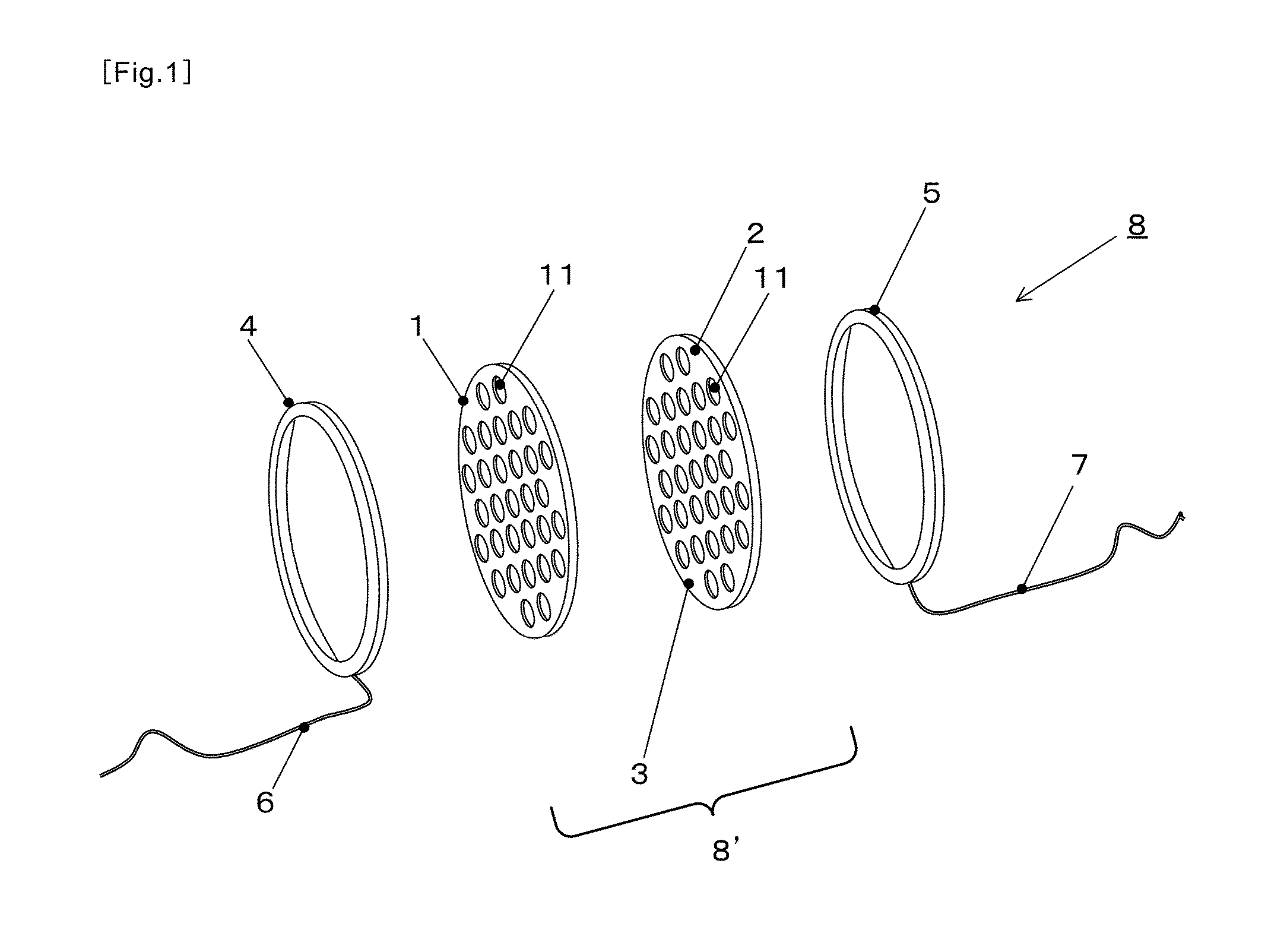 Membrane-electrode assembly, electrolytic cell using the same, method and apparatus for producing ozone water, method for disinfection and method for wastewater or waste fluid treatment