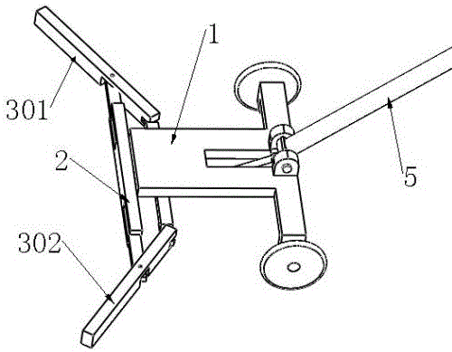 Method of collecting garbage by swing garbage truck