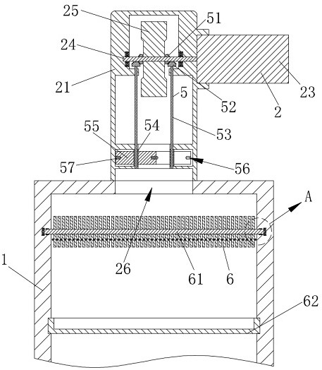 A kind of cleaning mechanism of miscellaneous thread ends for thread winding of textile machine