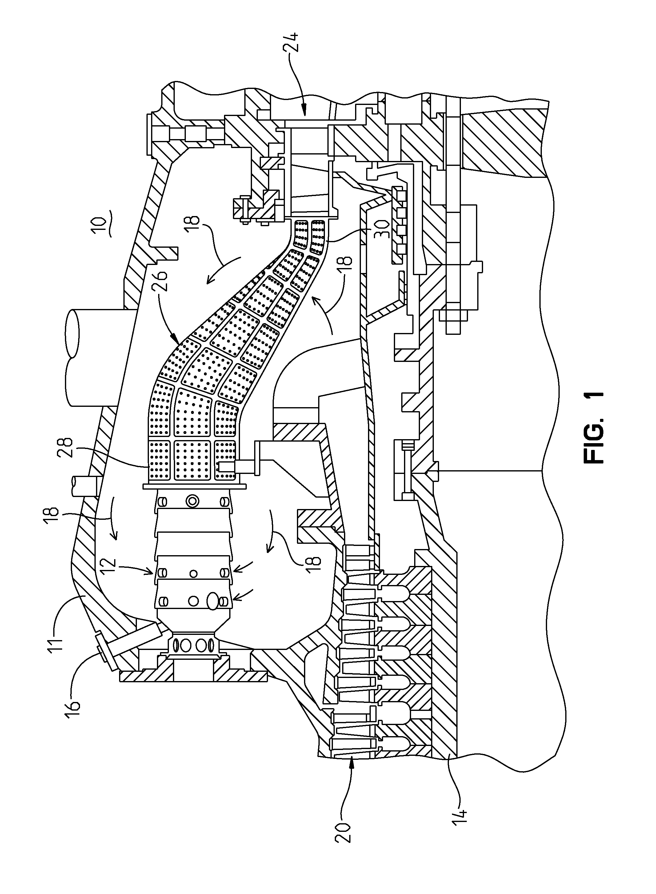 Cooling Structure For Gas Turbine Transition Duct