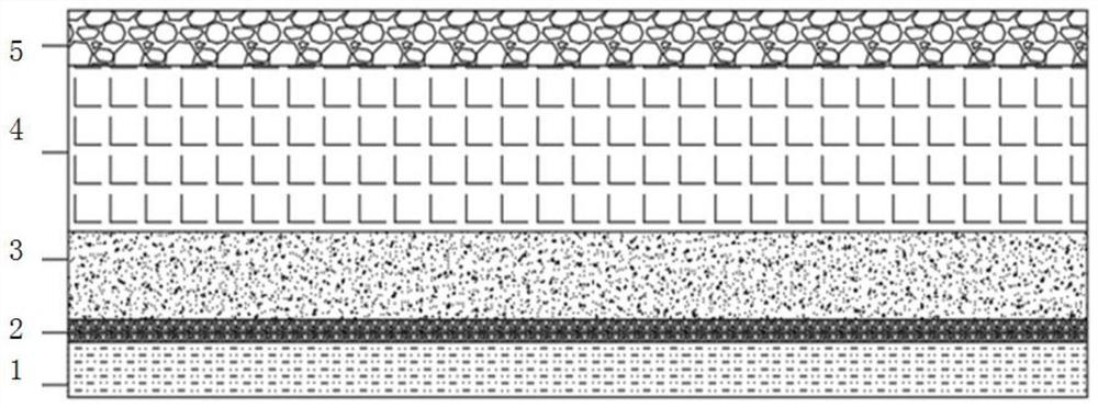 Steel bridge deck pavement structure for ultra-large span