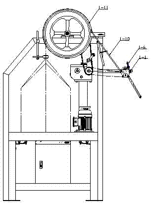 Reducing take-up drafting device for braided fabric