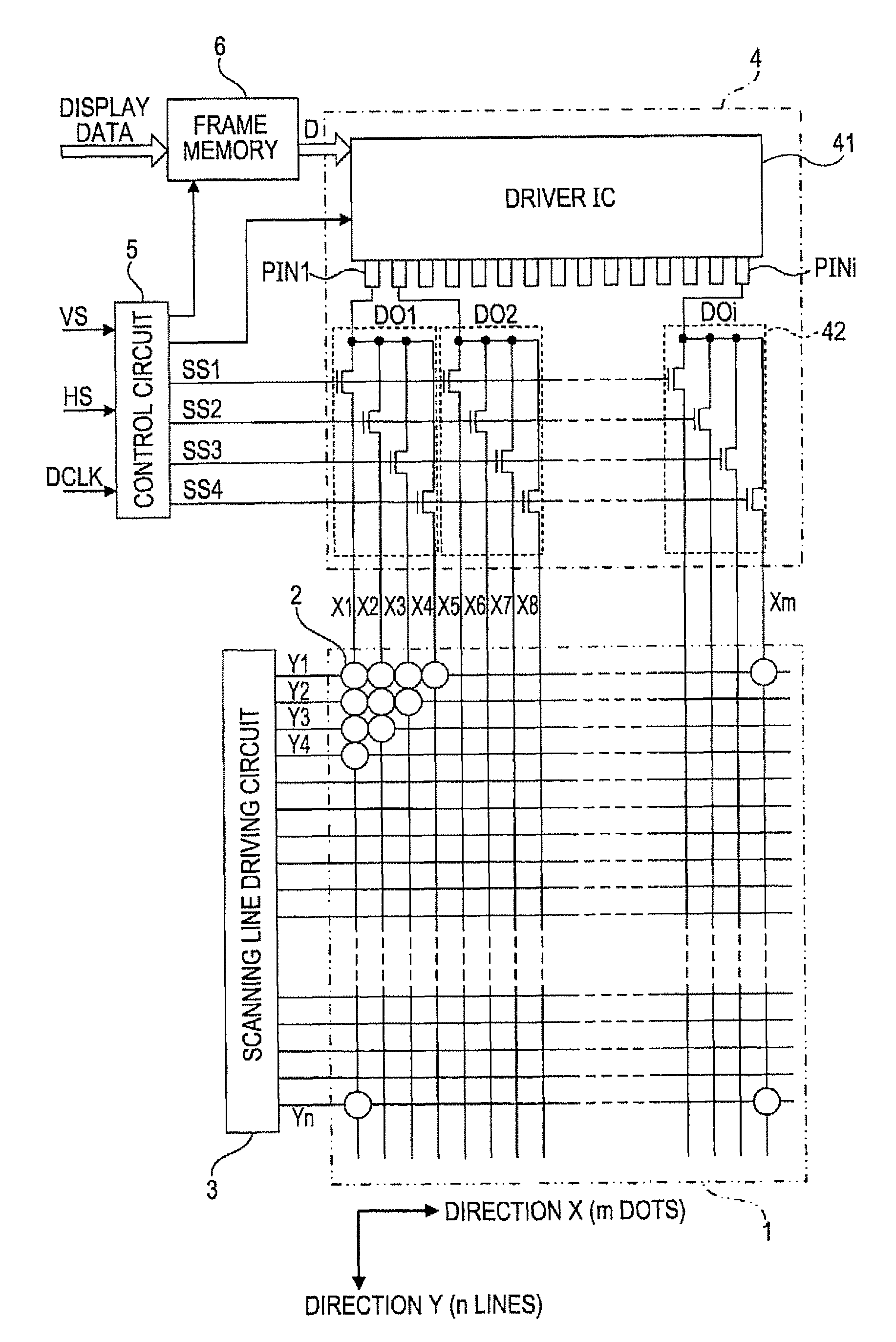 Electro-optical device, method of driving electro-optical device, and electronic apparatus