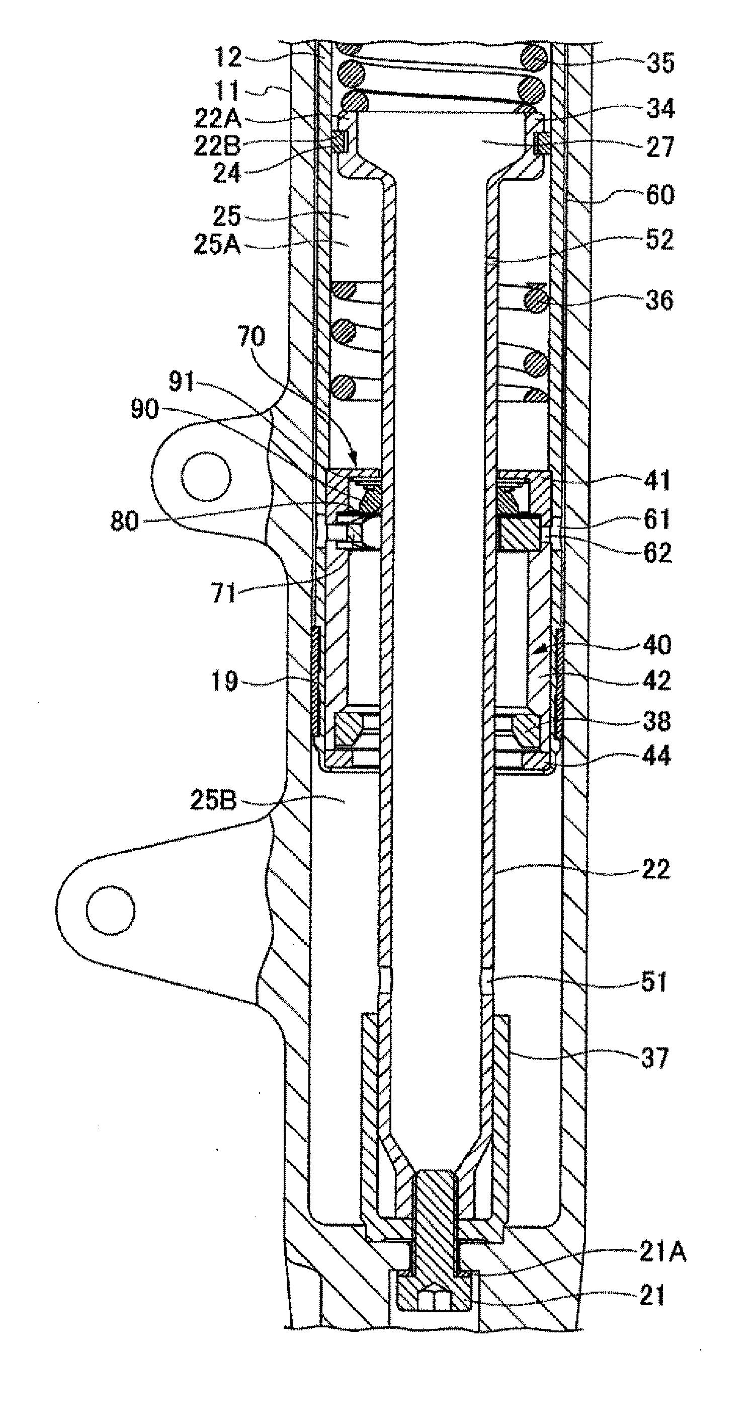 Damping force generator for hydraulic shock absorber