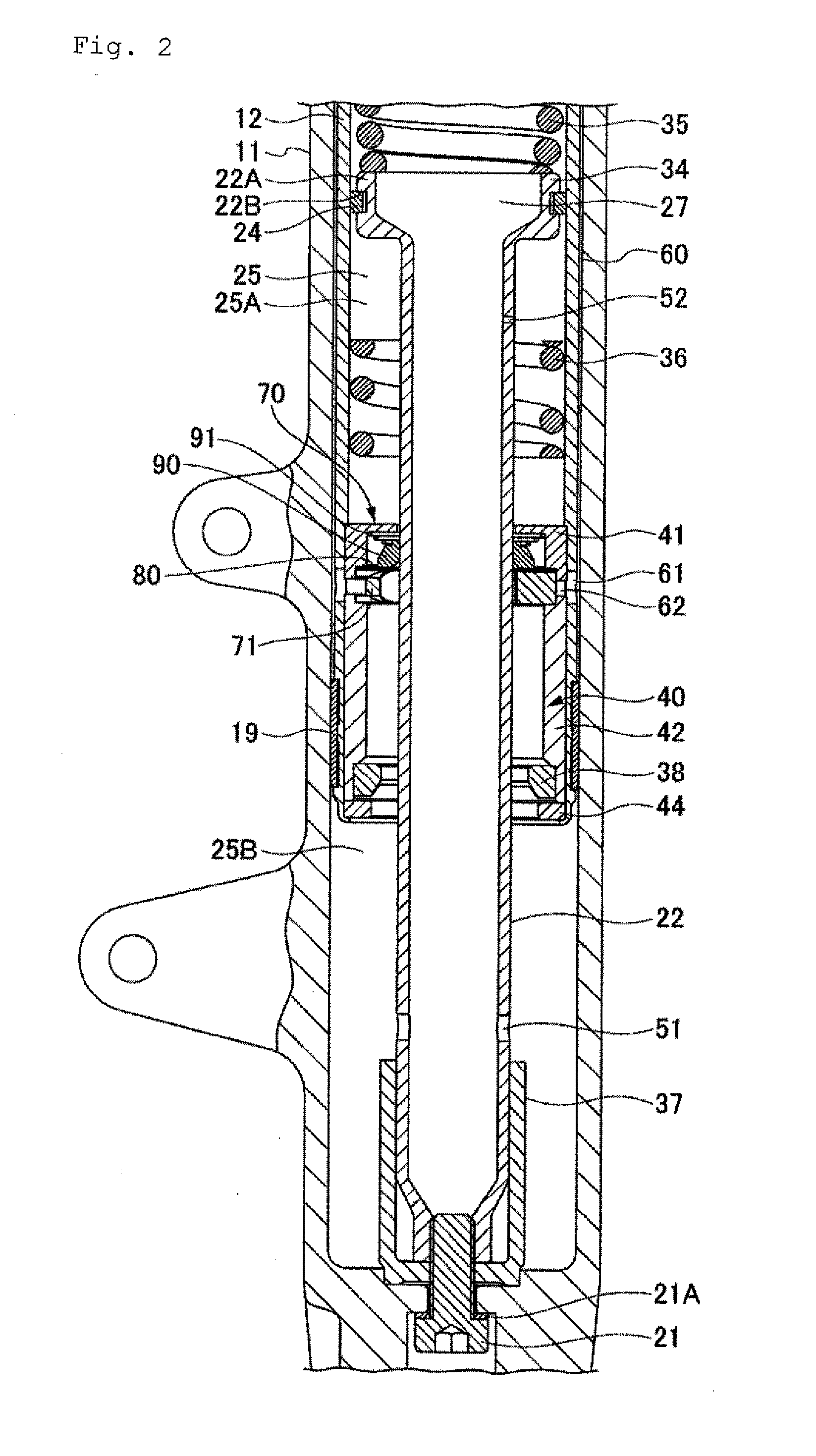 Damping force generator for hydraulic shock absorber