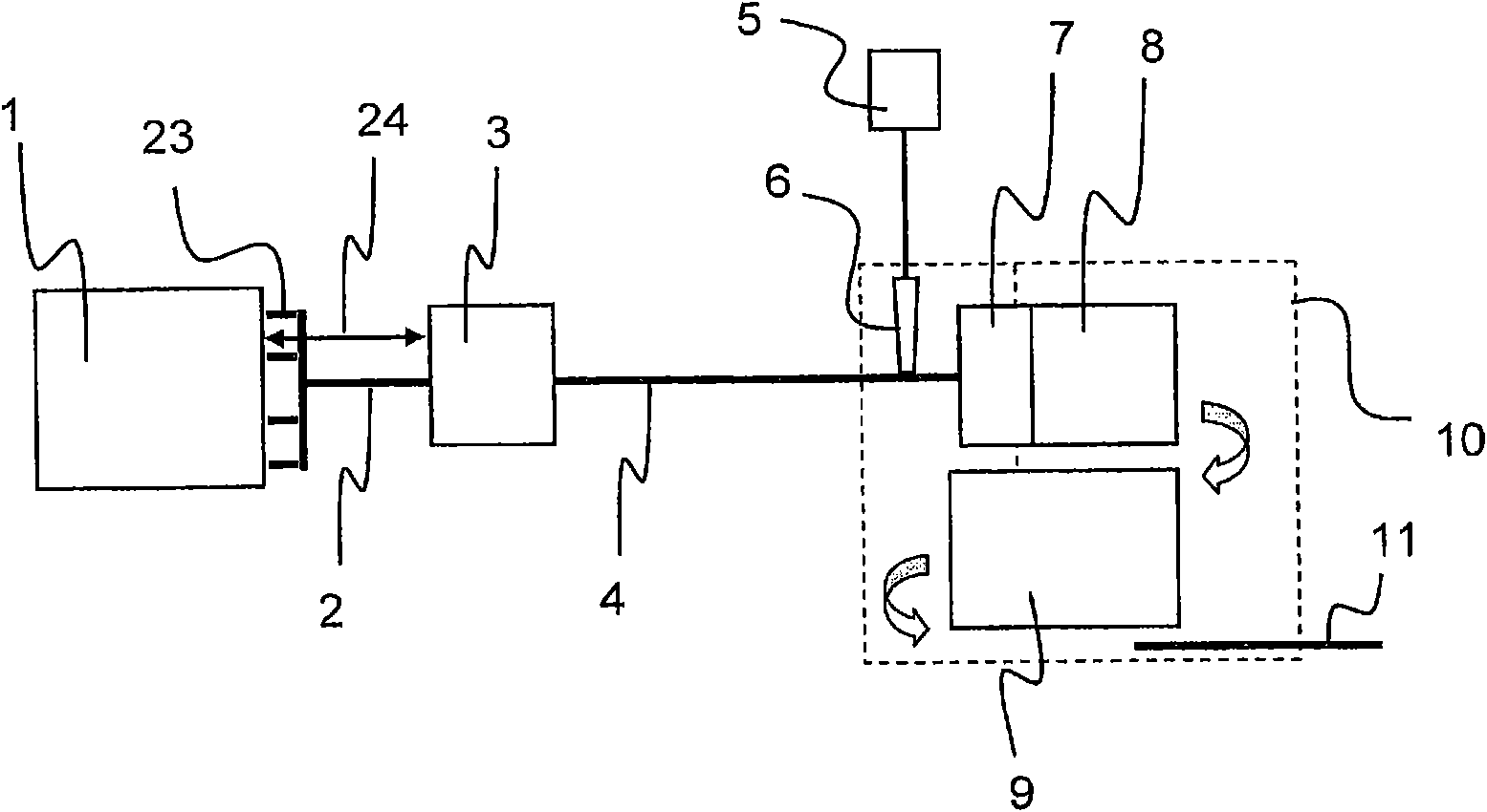 Exhaust gas purification system for diesel engines of commercial vehicles