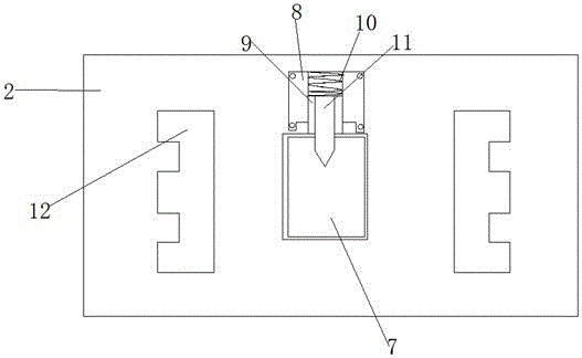 Automobile side punching trimming and hole flanging die