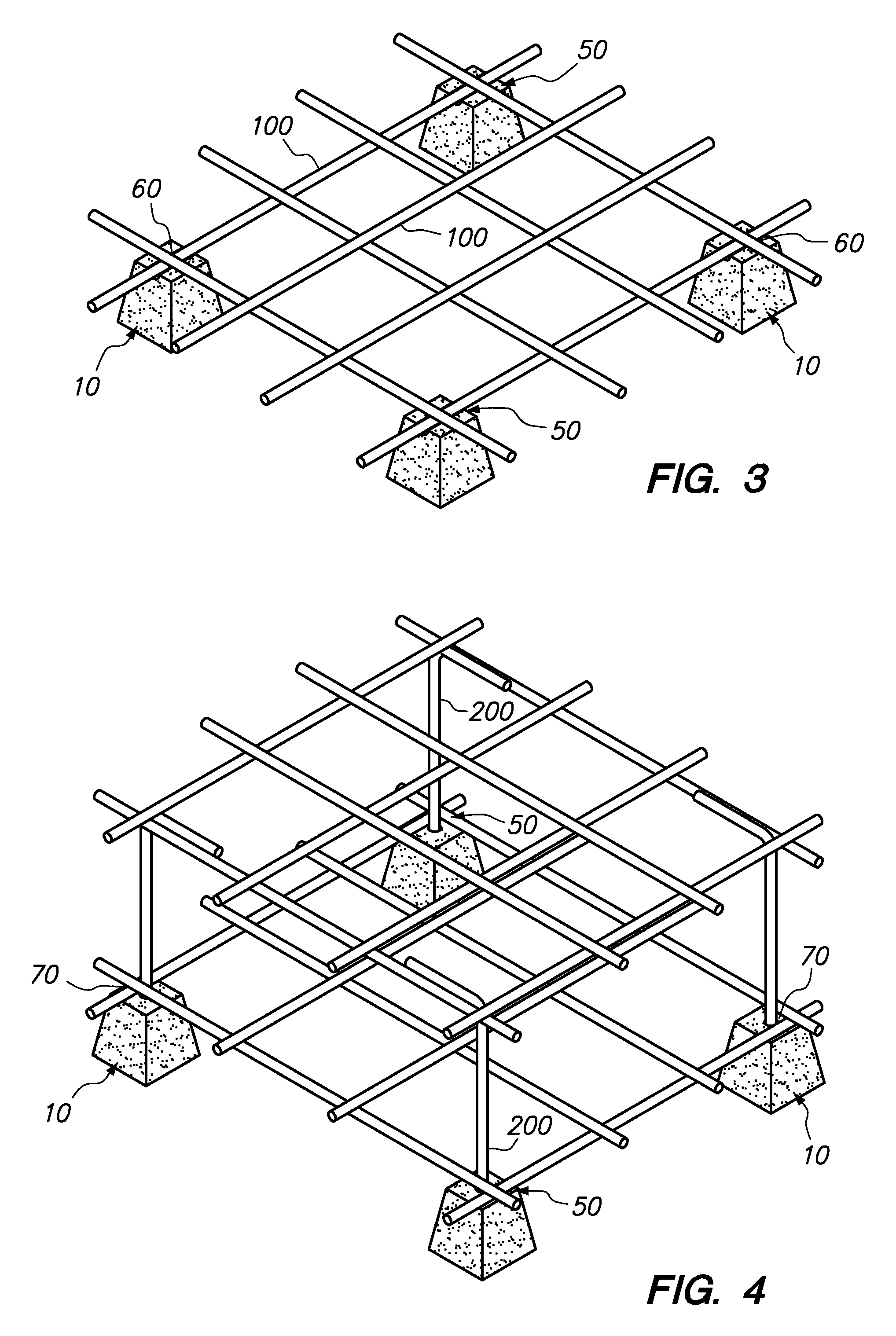 Pyramid Rebar Support