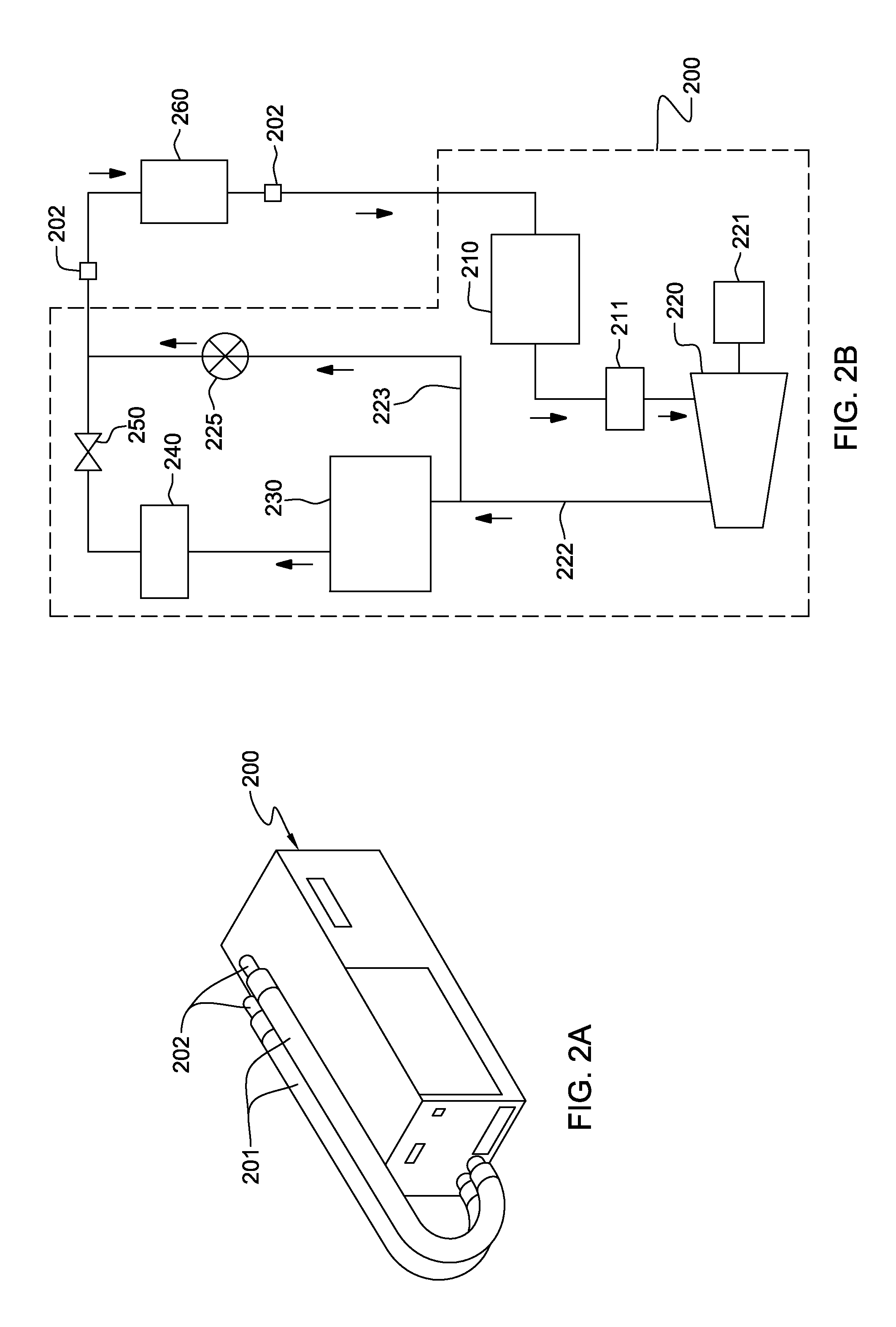 Vapor-compression refrigeration apparatus with backup air-cooled heat sink and auxiliary refrigerant heater