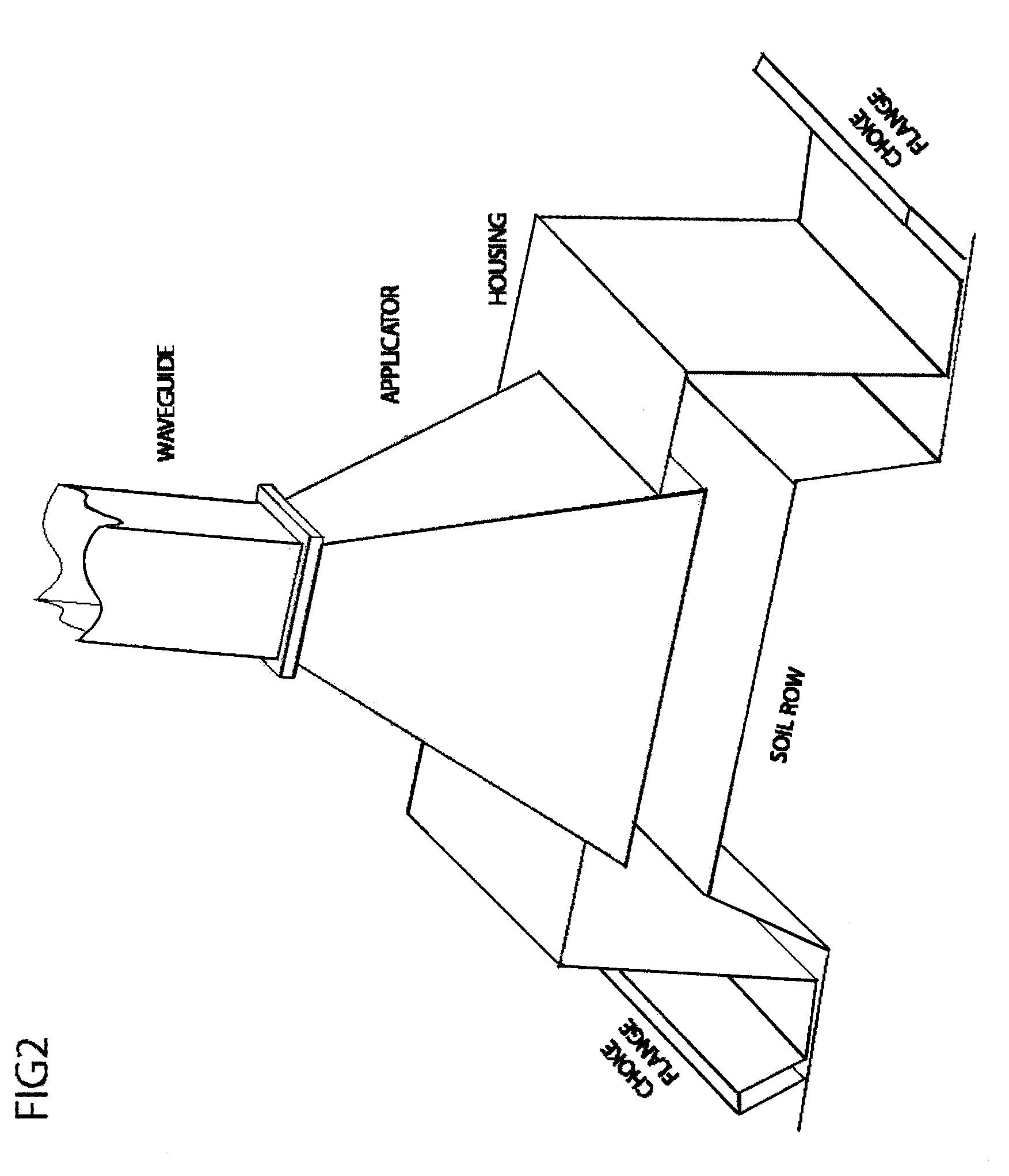 Microwave system and method for controlling the sterilization and infestation of crop soils