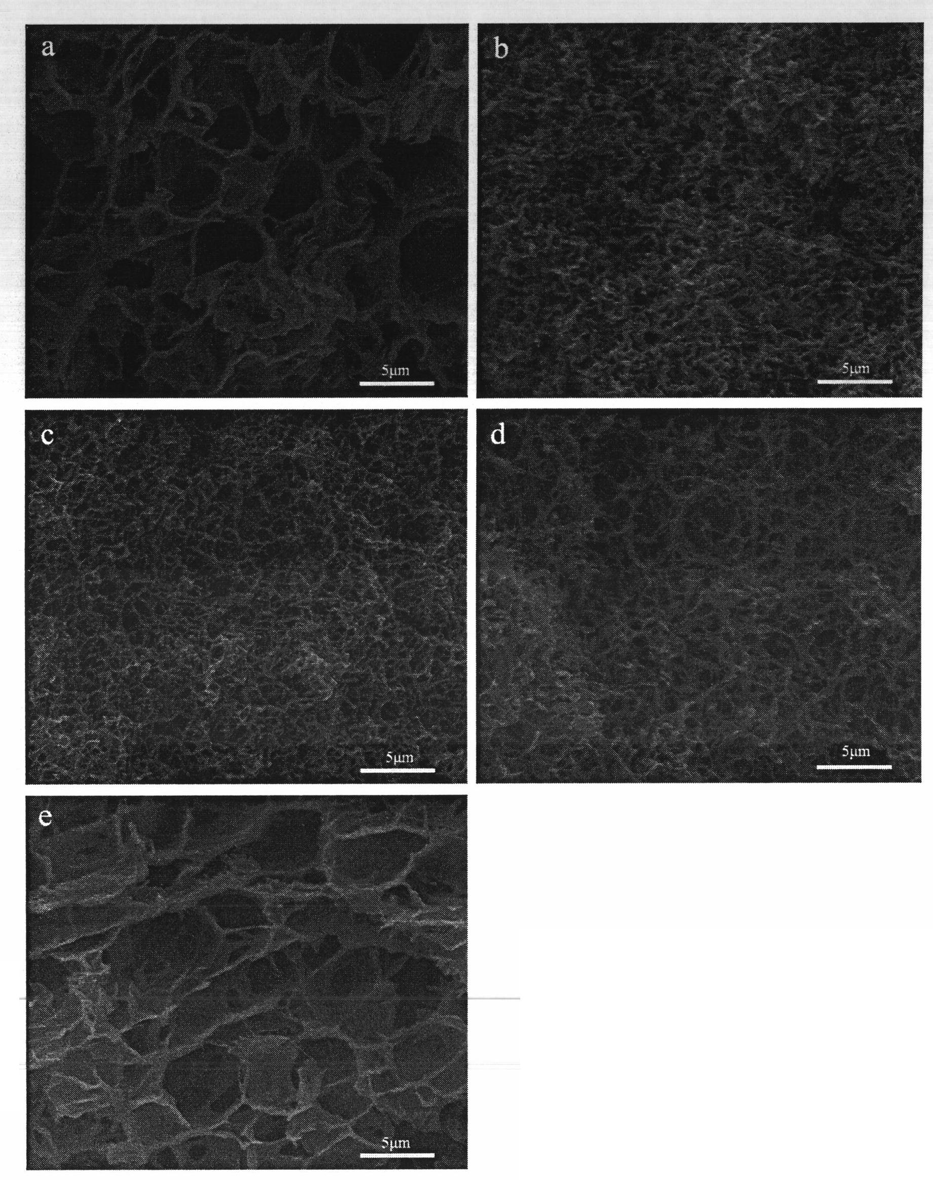 PHBV (Poly (HydroxyButyrate-hydroxyValerate)) nano fiber support material as well as preparation method and application thereof