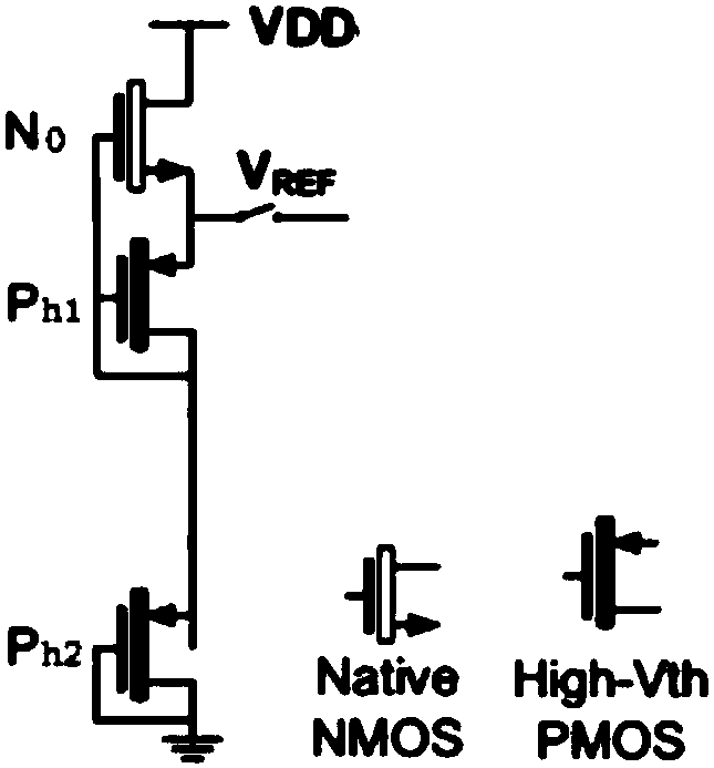 Physical unclonable function (PUF) circuit based on threshold voltage reference