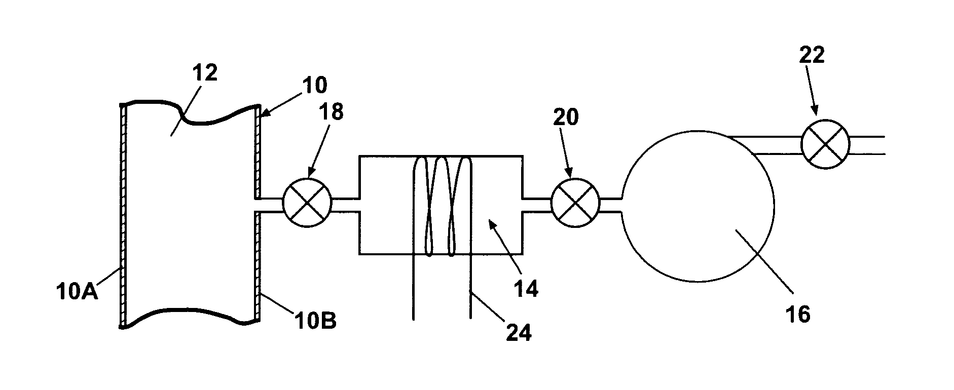 Vacuum insulated refrigerator cabinet and method for evacuating the gas-tight insulated wall thereof