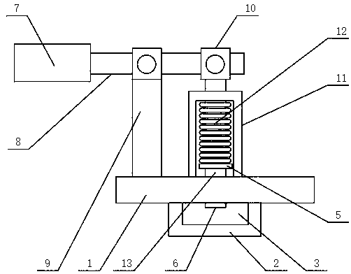Cabinet door supporting device for electric appliance panel cabinet