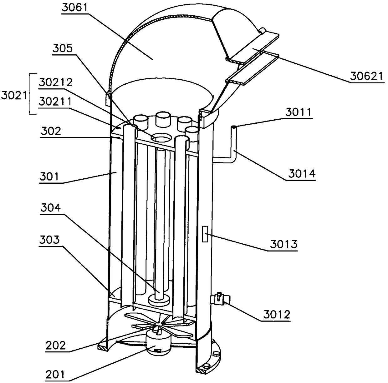 Environment-friendly humidifying heater