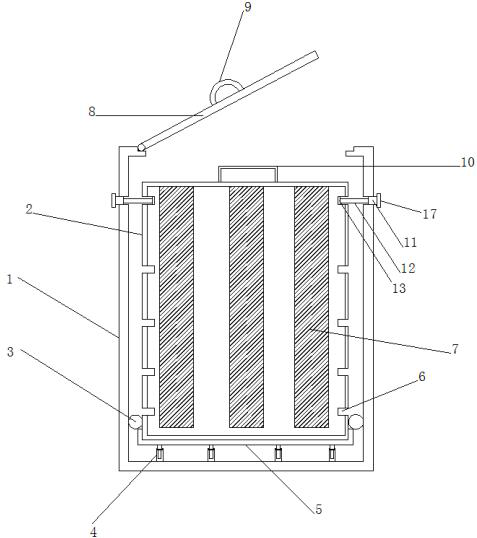 Coal bed gas fracturing device and using method thereof