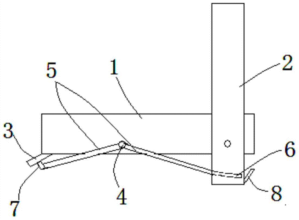 Automobile front seat position adjustment device and position adjustment method