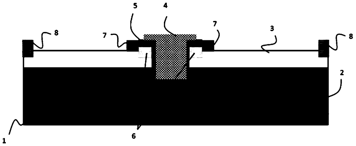 An enhanced hemt with integrated sbd