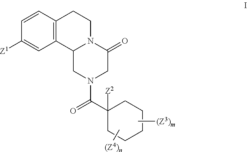 Pyrazinoisoquinoline compounds