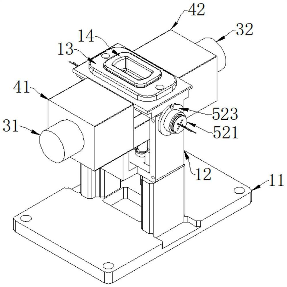 Optical detection device capable of rapidly heating and cooling