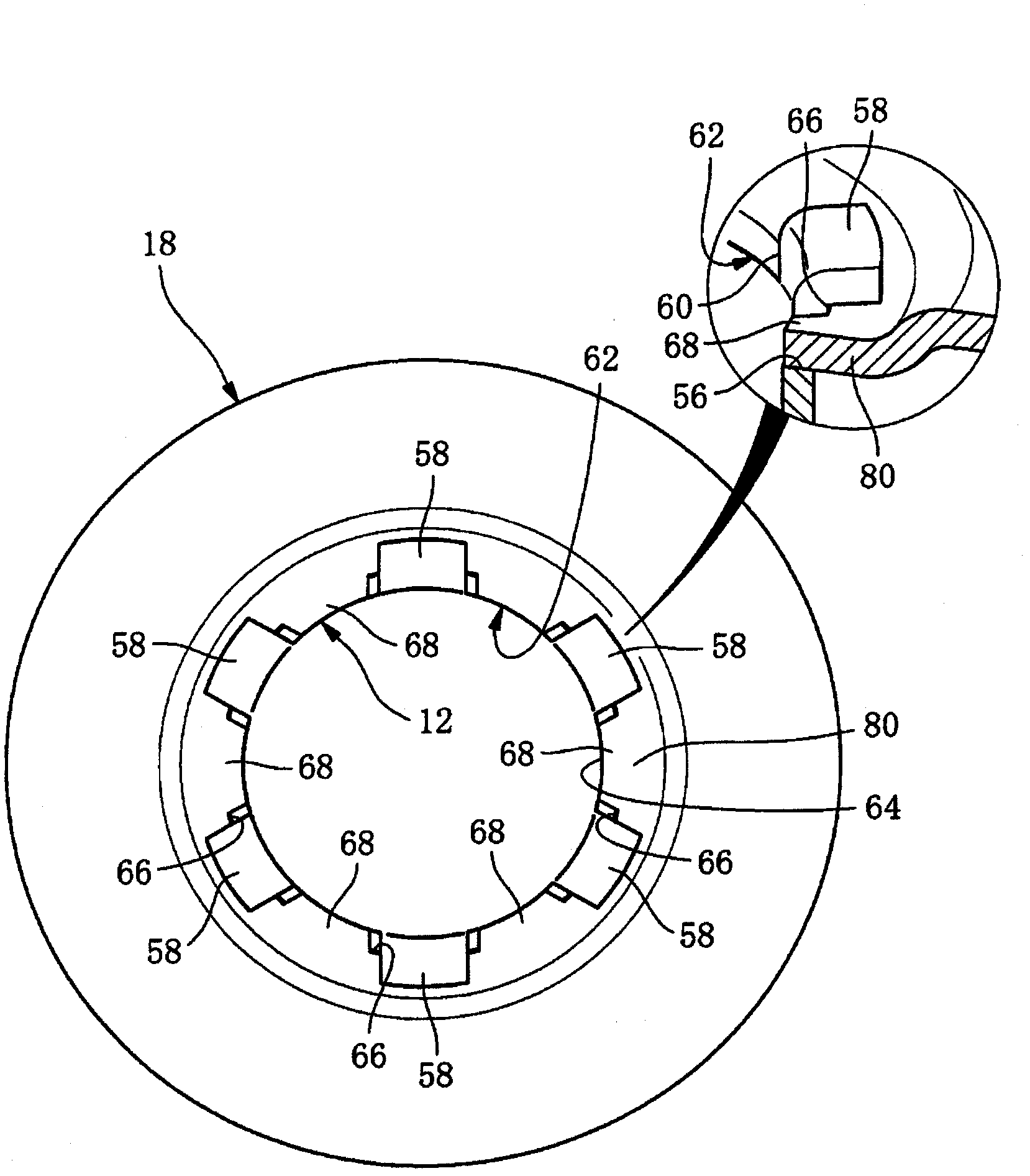 Upper support and method for producing same