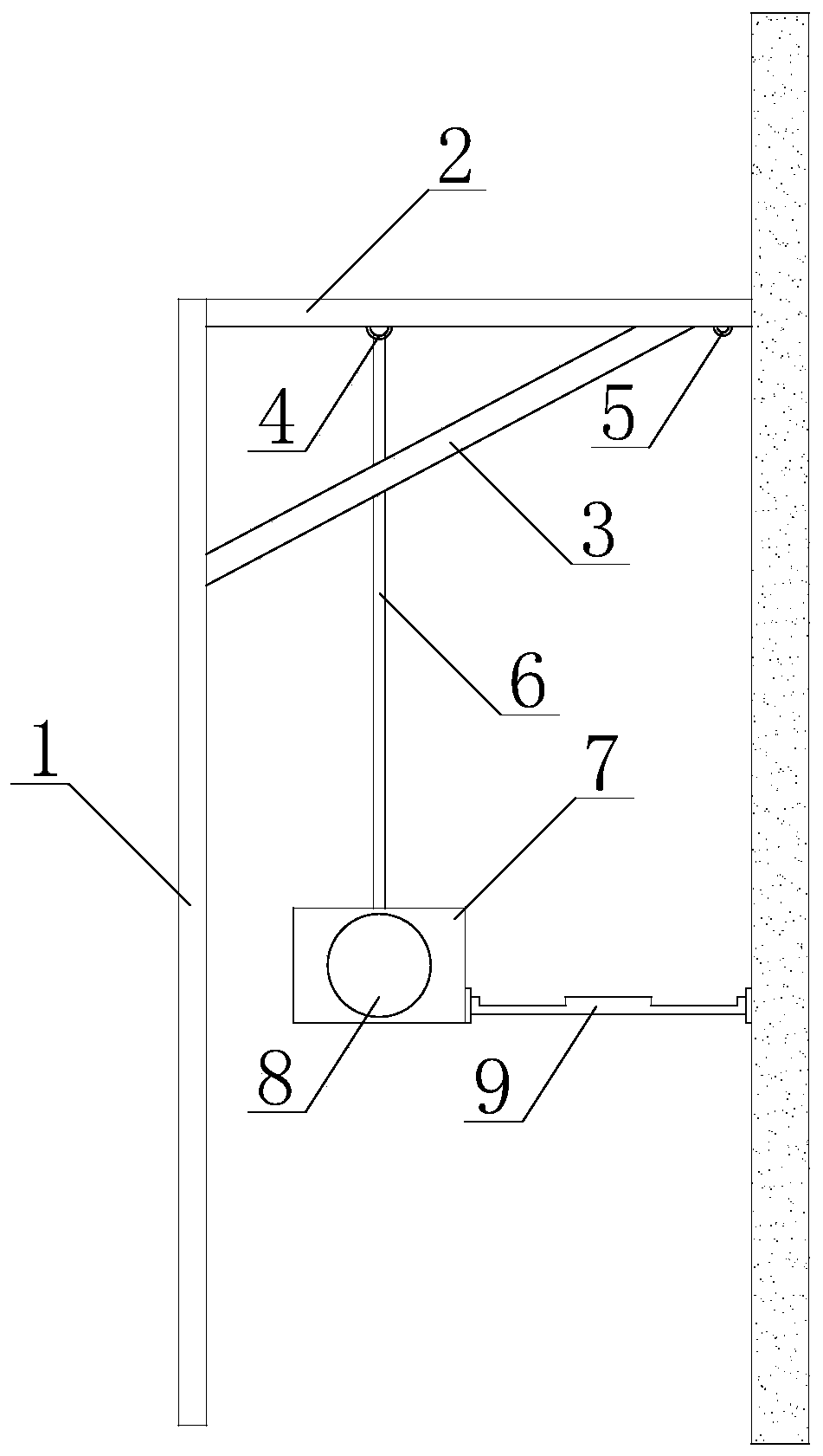 Box-type bridge prestressed tendon accurate alignment installation device and installation method thereof