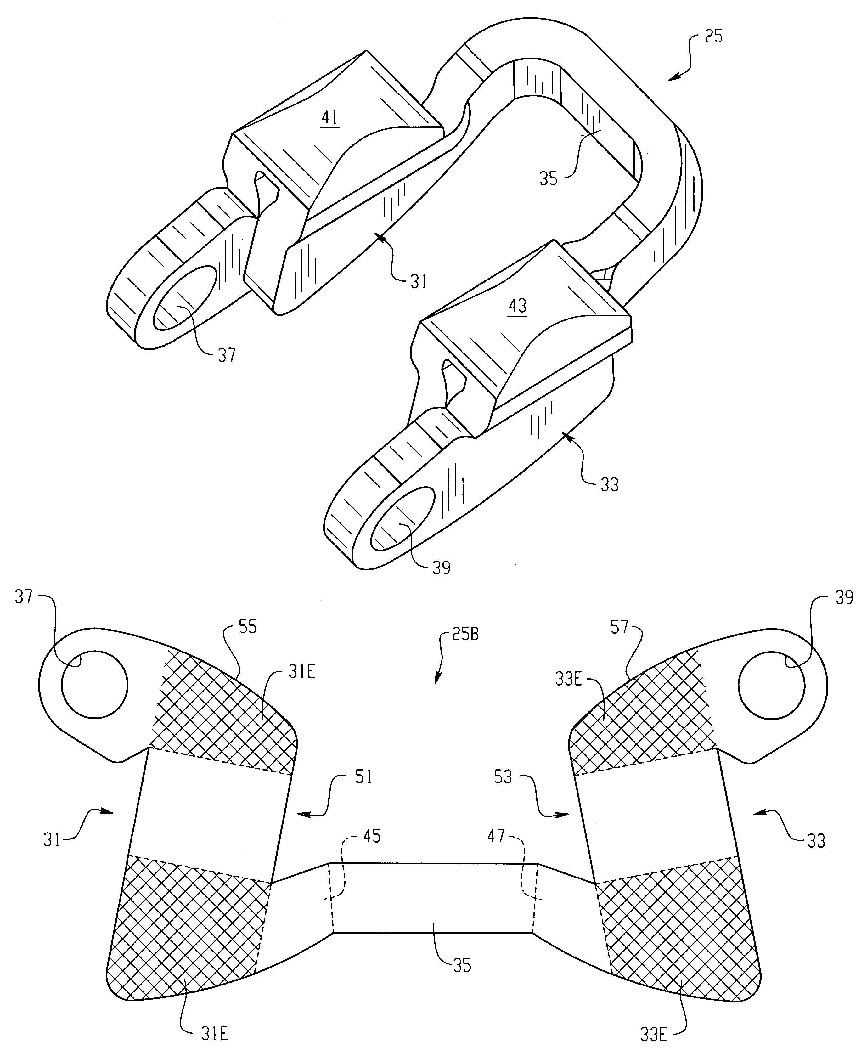 Stamped two-step rocker arm component