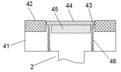 Water-gas separation treatment system of breathing loop pipeline