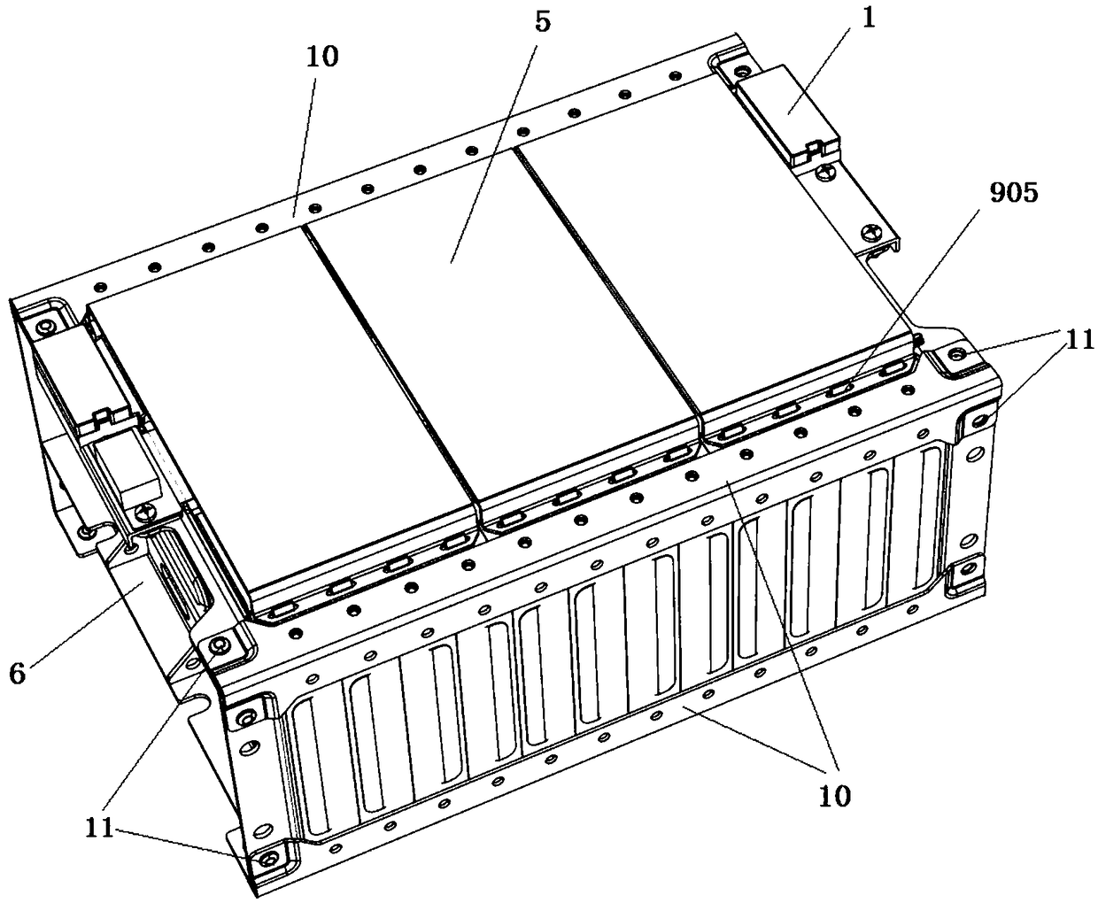 A high-energy-density soft-pack battery module