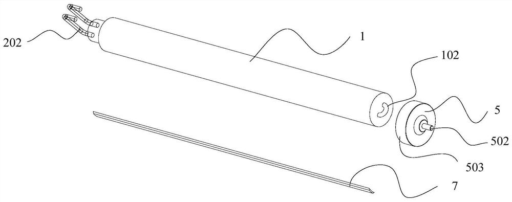 Heat exchanger components and air conditioner indoor units