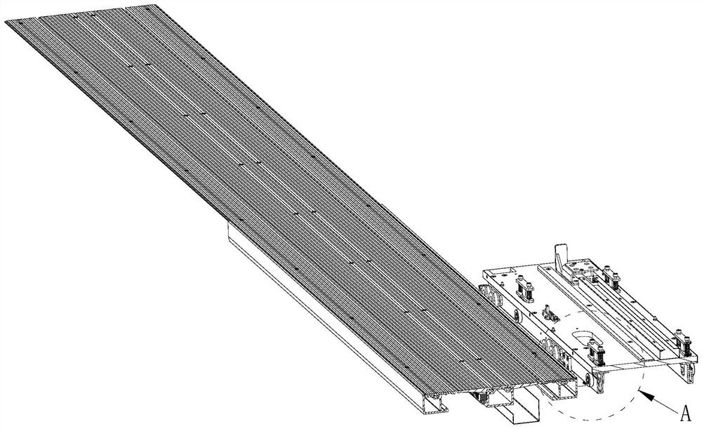 Guide rail combination structure easy to maintain
