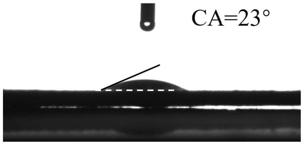 Zinc ion battery diaphragm for inhibiting dendritic crystal growth and preparation method