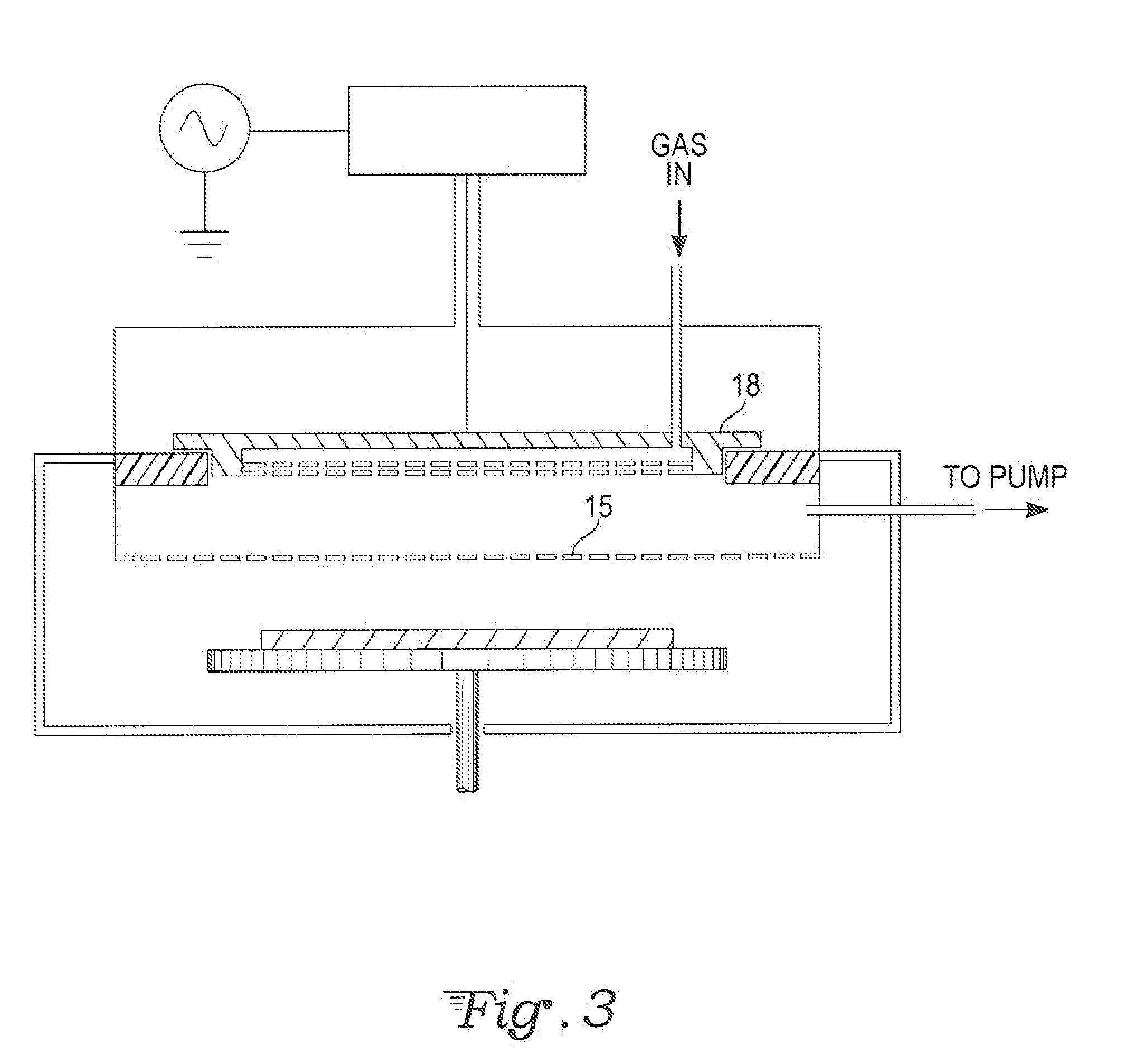 Capacitively coupled remote plasma source with large operating pressure range