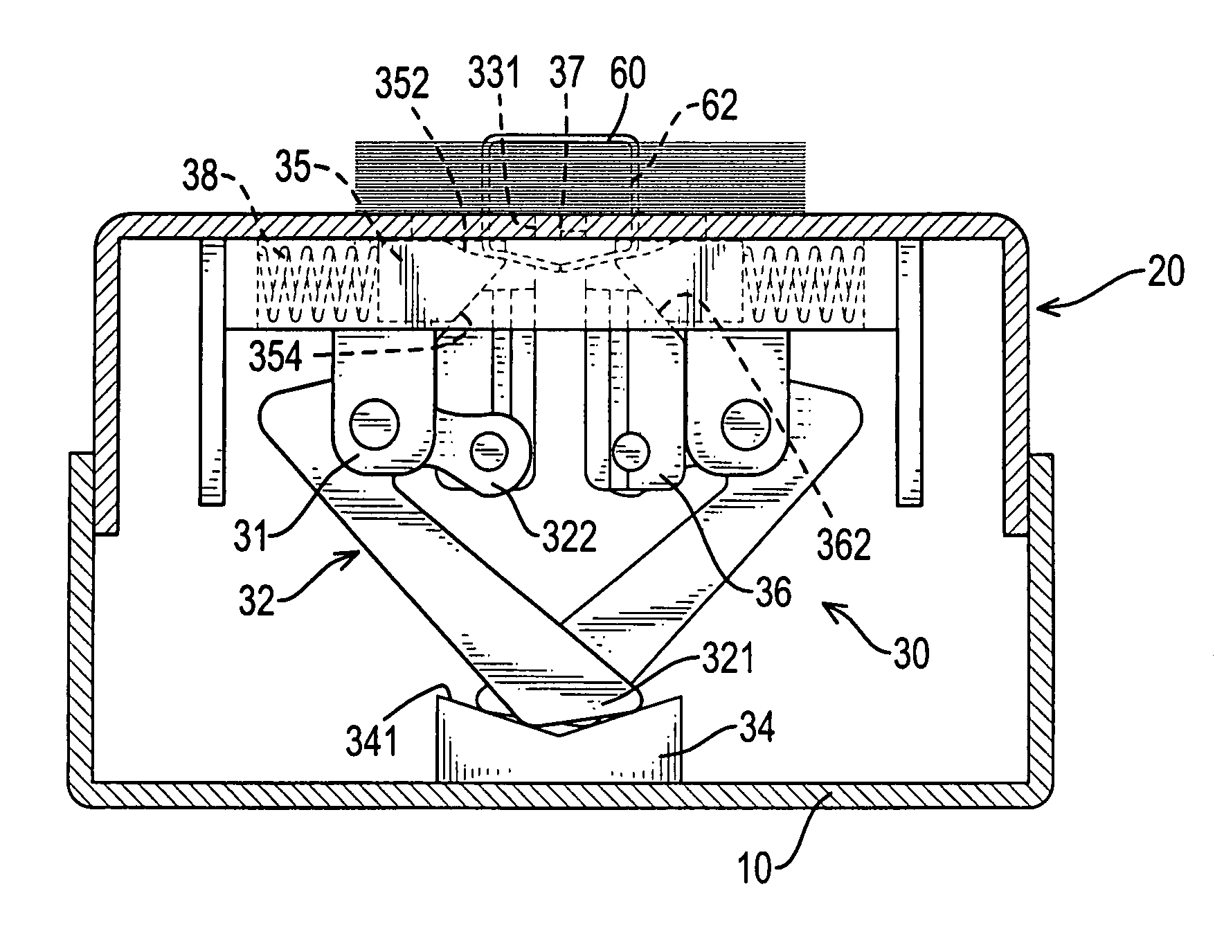 Stapler with a leg-cutting device