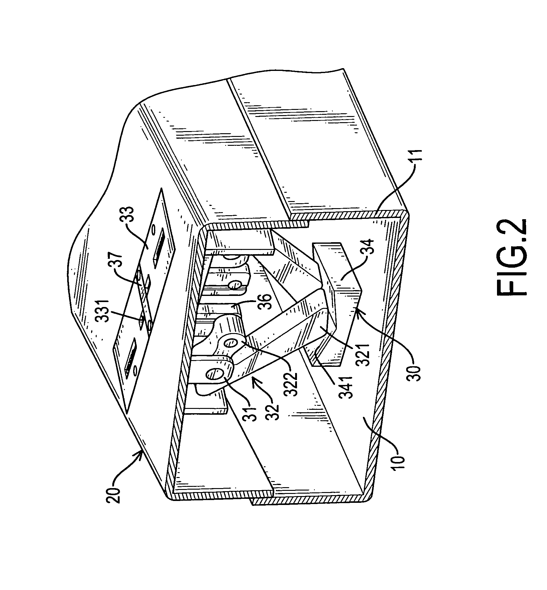 Stapler with a leg-cutting device