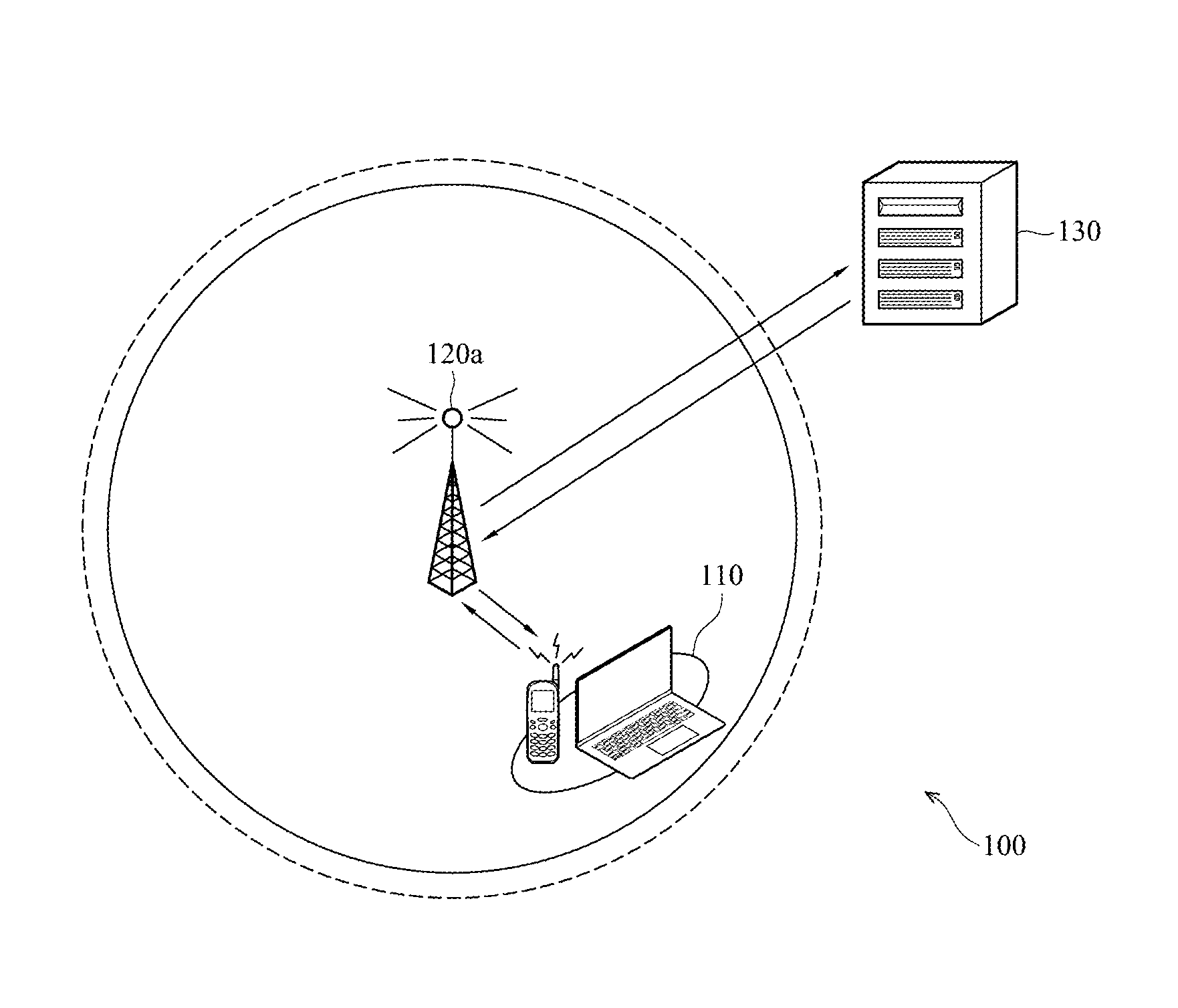 Wireless communication system for improving the handoff of the wireless mobile device according to geographic information and a method for improving handoff