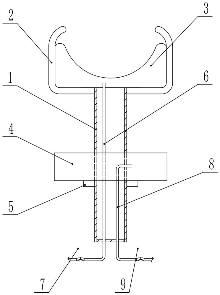 Auxiliary vagina dome indicator for gynecological operation