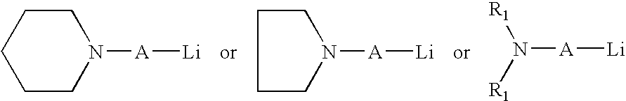 Tire with a tread comprising a rubbery polymer of a functionalized monomer