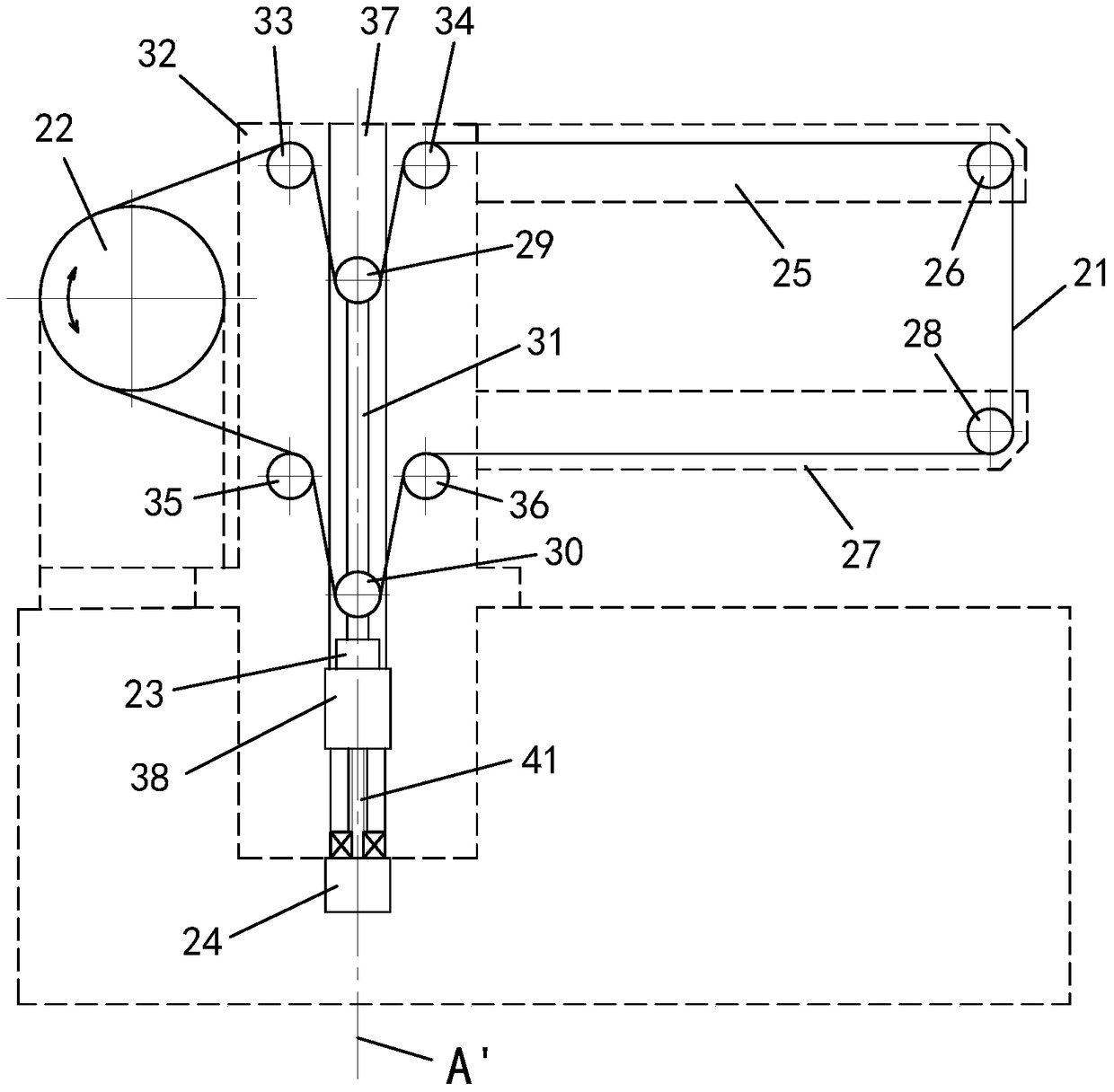 A wire feeding mechanism for wire electric discharge cutting machine with precise closed-loop control of electrode wire tension