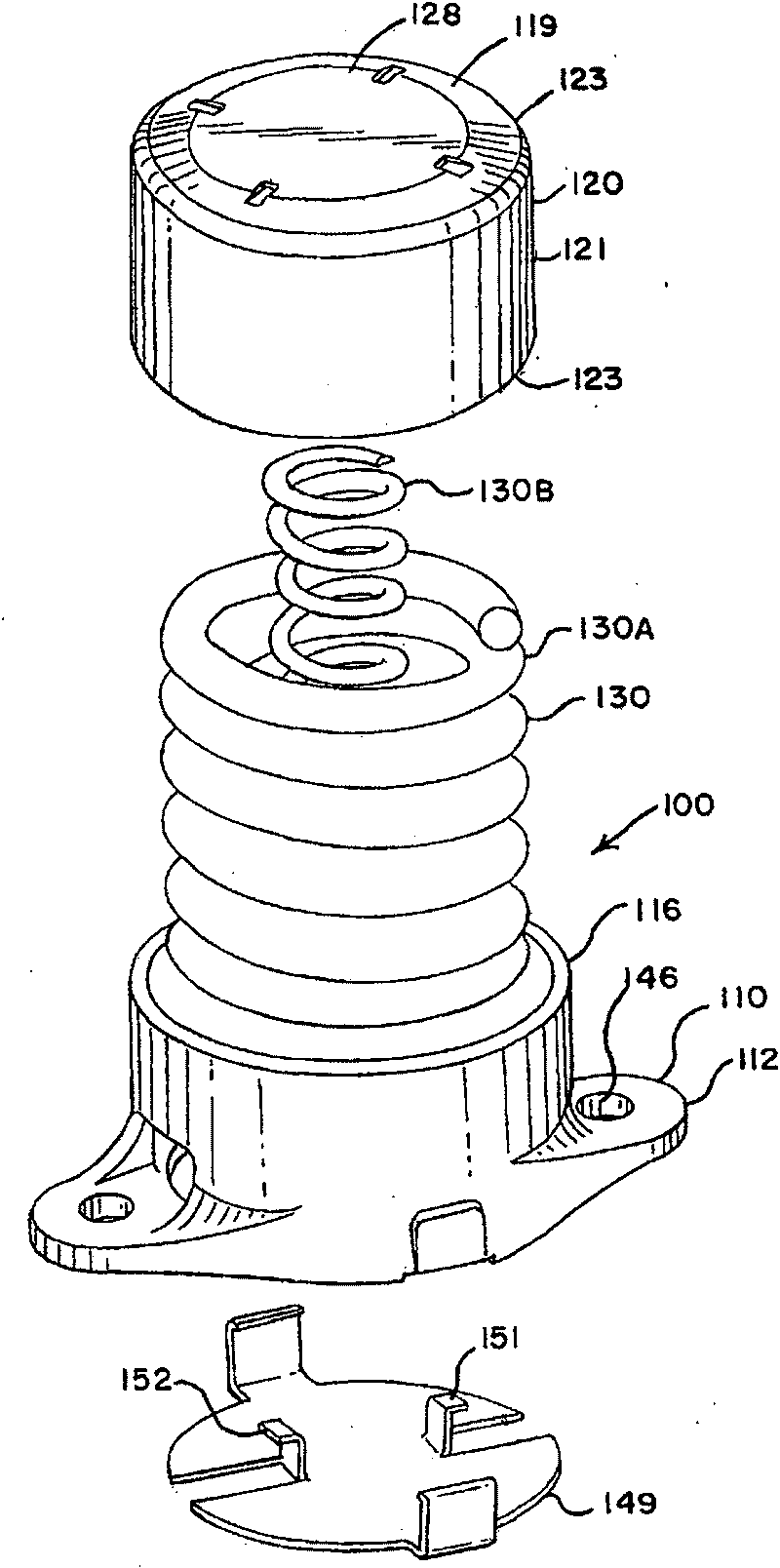 Constant contact side bearing