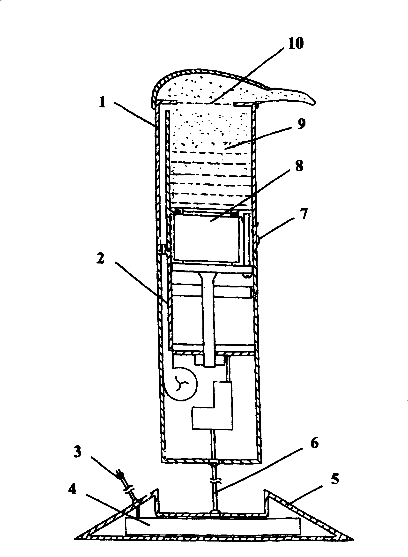 Hair dyeing and care method of ultrasonic pulverization and its equipment