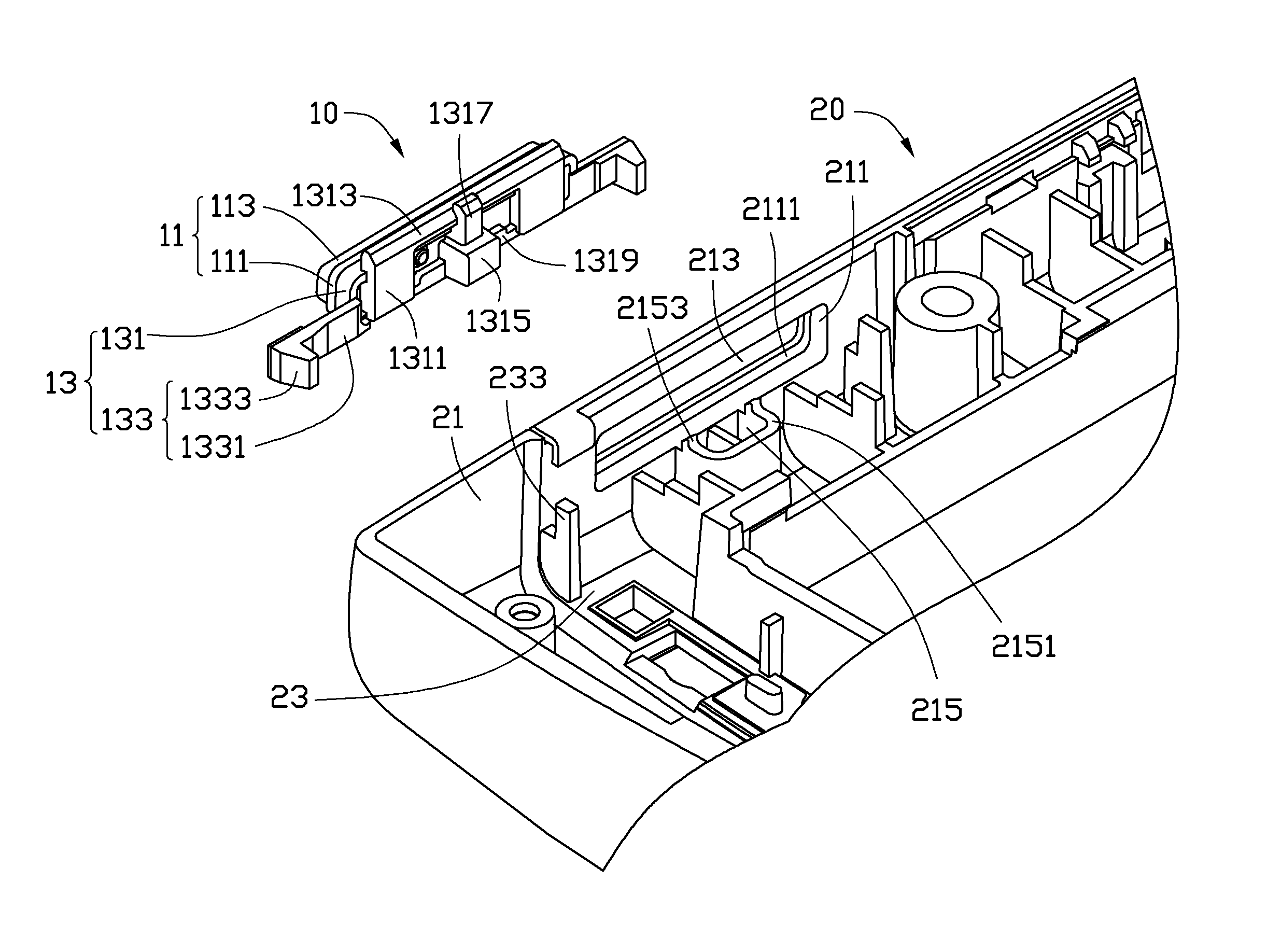 Key button mechanism and portable electronic device using same