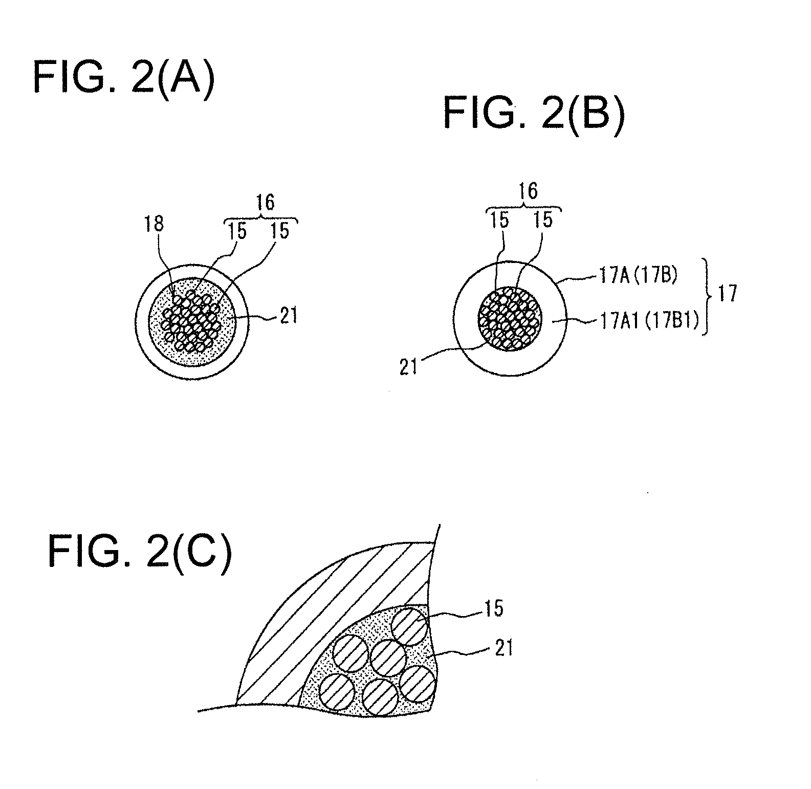 Waterproofing method for electric wire and the wire having waterproof part formed by the waterproofing method